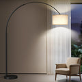 Modern Adjustable Arc Floor Lamp – 82” Tall LED Standing Lamp