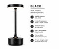 Illuminate Your Space with the Stylish Rechargeable LED Table Lamp - Touch Dimmable, 3 Color Modes & USB-C Charging!