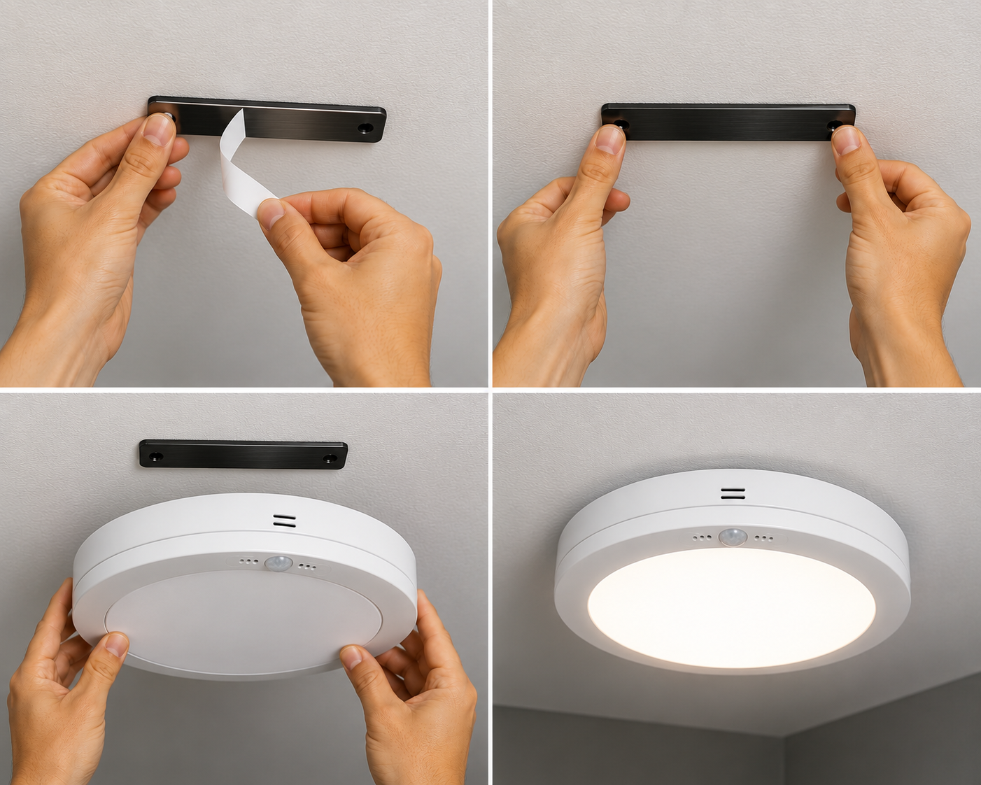 Beacon Rechargeable Motion Sensor Ceiling Light | Wireless LED Ceiling Light with Remote