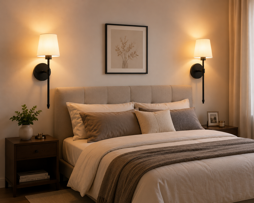 Wireless Rechargeable Wall Sconce Set (2-Pack)